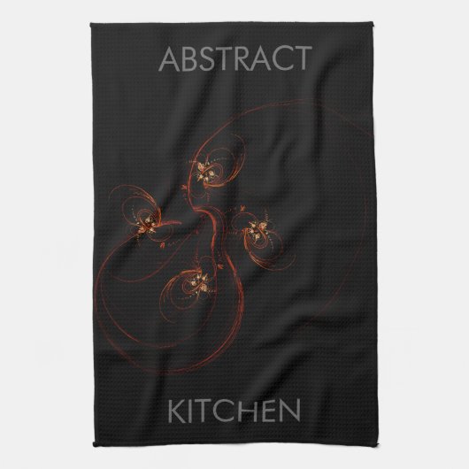 Serviette de cuisine d'art Abstrait (Vertical)