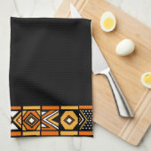 Serviette de cuisine d'art d'Africain noir (Quart Plié)