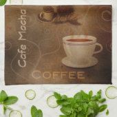 Serviette de cuisine d'art du mot de l'amant de (Plié)