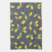 Serviette de cuisine de baisses de citron (Vertical)