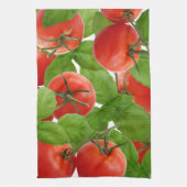 Serviette de cuisine de Basil de tomate (Vertical)