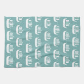 Serviette de cuisine de bateaux de Viking (Horizontal)