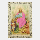 Serviette de cuisine de BÉNÉDICTION du CHRIST (Vertical)