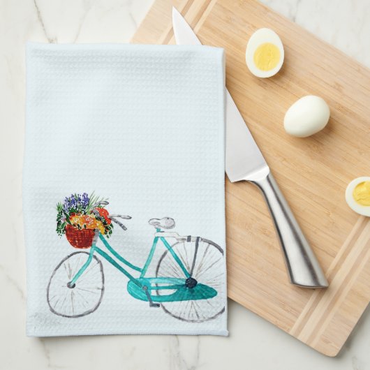Serviette de cuisine de bicyclette (Quart Plié)