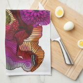 Serviette de cuisine de bison (Quart Plié)