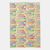 Serviette de cuisine de bougies d'anniversaire (Vertical)