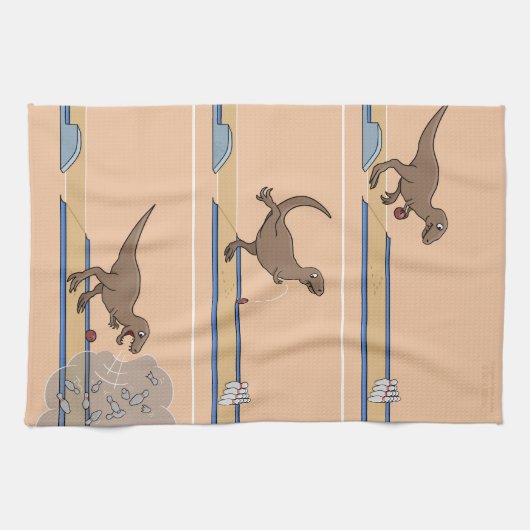 Serviette de cuisine de bowling de Rex de (Horizontal)