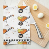 Serviette de cuisine de brouette (Quart Plié)