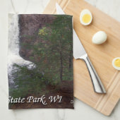 serviette de cuisine de Brownstone Falls (Quart Plié)