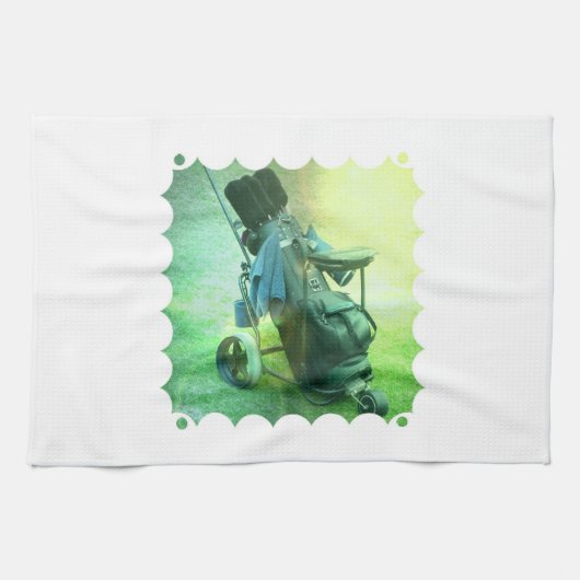 Serviette de cuisine de caddie de golf (Horizontal)