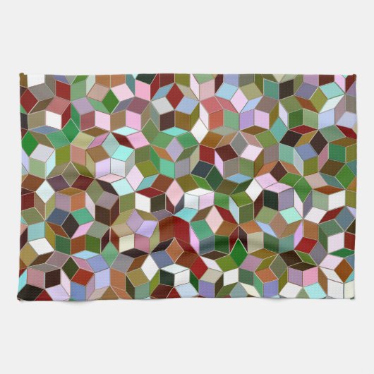 Serviette de cuisine de carrelage de Penrose, (Horizontal)