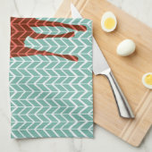 Serviette de cuisine de cerfs communs de région (Quart Plié)