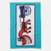 Serviette de cuisine de cheval de chariot de bande (Vertical)