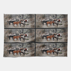 Serviette de cuisine de chevaux de Wickenburg