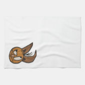 Serviette de cuisine de chien de JMCDesign 16" x (Horizontal)