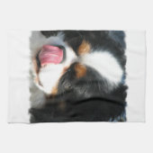 Serviette de cuisine de chien d'épagneul (Horizontal)