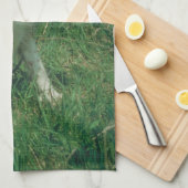 Serviette de cuisine de chien d'épagneul de (Quart Plié)