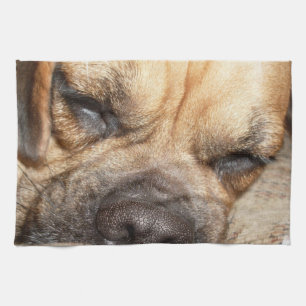 Serviette de cuisine de chiot de mastiff
