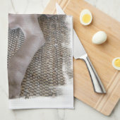 Serviette de cuisine de chiot de Weimaraner (Quart Plié)