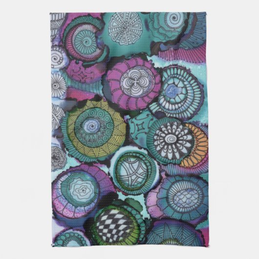 Serviette de cuisine de cirque (Vertical)