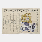 Serviette de cuisine de citations de bande (Horizontal)