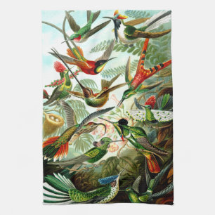 Serviette de cuisine de colibris