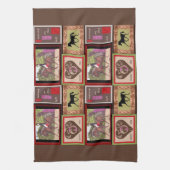 Serviette de cuisine de collage de cheval de dress (Vertical)