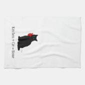 Serviette de cuisine de collection de Meowu (Horizontal)