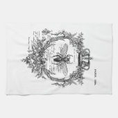 Serviette de cuisine de collection française Queen (Horizontal)