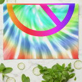 Serviette de cuisine de conception de signe de (Plié)