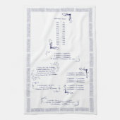 Serviette de cuisine de conversion d'unité (Vertical)