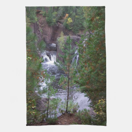 Serviette de cuisine de Copper Falls (Vertical)