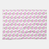 Serviette de cuisine de Cornflowers violet (Horizontal)