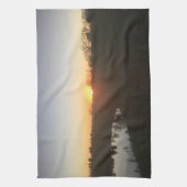 Serviette de cuisine de coucher du soleil (Vertical)