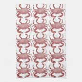 Serviette de cuisine de crabe (Vertical)