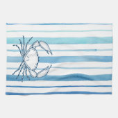 Serviette de cuisine de crabe (Horizontal)