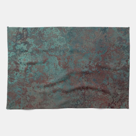 Serviette de cuisine "de cuivre" d'impression de (Horizontal)