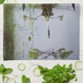 Serviette de cuisine de dingue d'emboîtement (Plié)