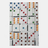 Serviette de cuisine de dominos (Vertical)