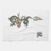 Serviette de cuisine de dragon (Horizontal)