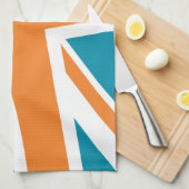 Serviette de cuisine de drapeau des syndicats (Quart Plié)