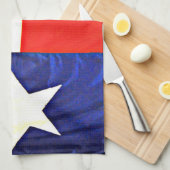 Serviette de cuisine de drapeau du Texas (Quart Plié)