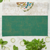 Serviette de cuisine de DRAPEAU MEXICAIN (Plié)