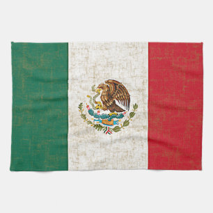 Serviette de cuisine de DRAPEAU MEXICAIN