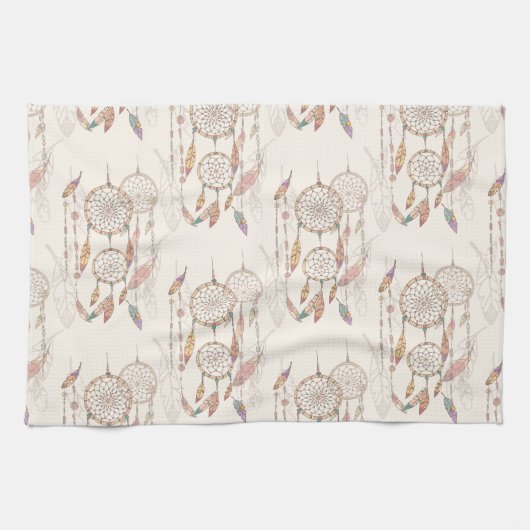 Serviette de cuisine de Dreamcatcher 16" x 24" (Horizontal)
