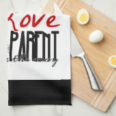 Serviette de cuisine de fête des pères (Quart Plié)