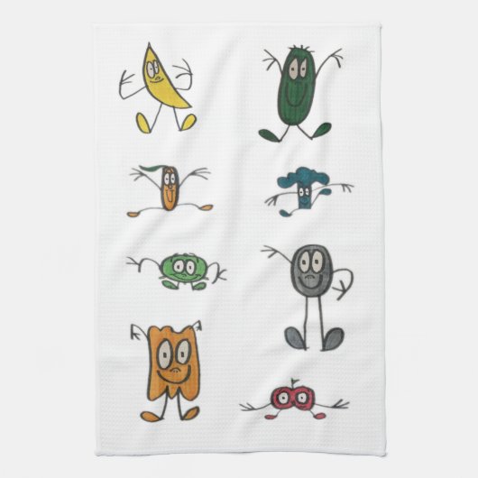 Serviette de cuisine de fin gourmet de JMCdesign (Vertical)