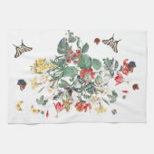 Serviette de cuisine de fleur de jardin de (Horizontal)