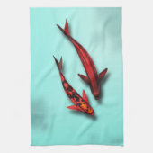 Serviette de cuisine de flottement de poissons de (Vertical)