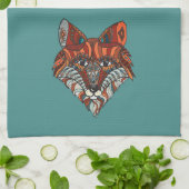 Serviette de cuisine de Fox (Plié)